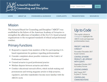 Tablet Screenshot of abcdboard.org
